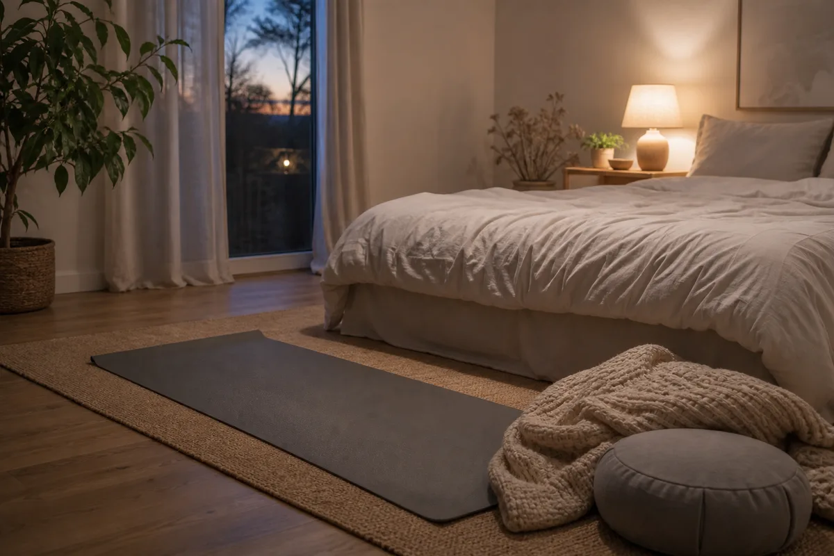 Yoga du soir : postures douces pour mieux dormir